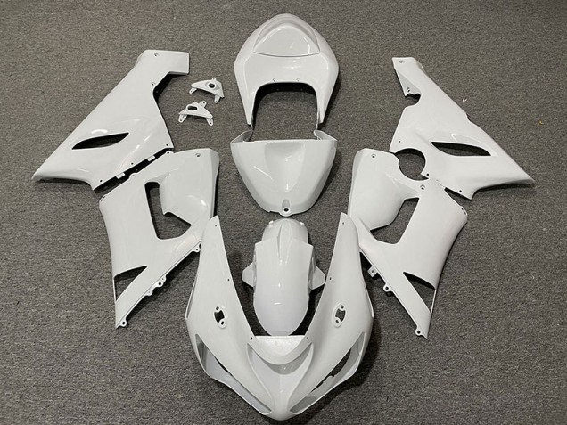 Gloss White 2005-2006 ZX6R Motorcycle Fairing