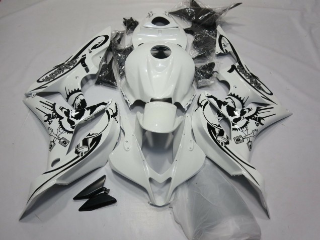 Gloss White Special Design 2007-2008 CBR600RR Motorcycle Fairing