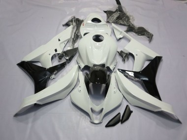 Gloss White and Black 2007-2008 CBR600RR Motorcycle Fairing