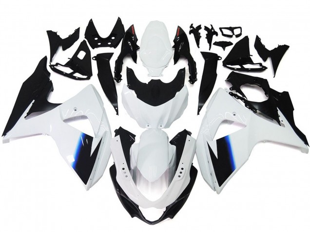 Gloss White and Black2009-2016 GSXR 1000 Motorcycle Fairing