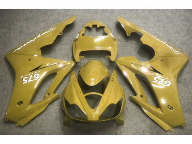 Gold 2006-2008 Daytona 675 Motorcycle Fairing