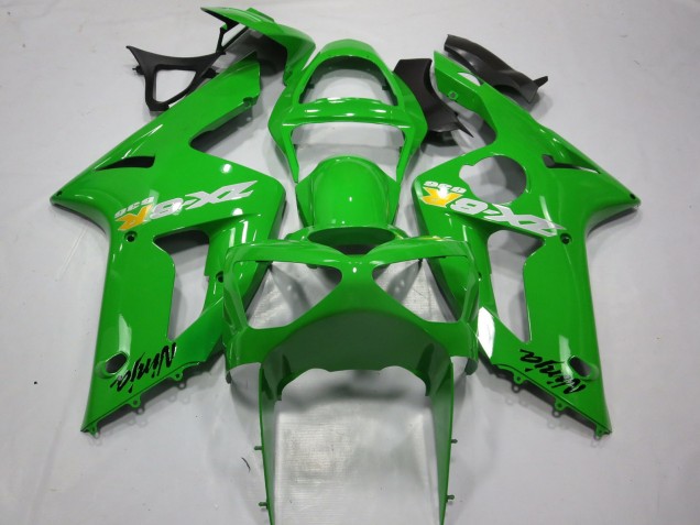 Green OEM Style 2003-2004 ZX6R Motorcycle Fairing Green OEM Style 2003-2004 ZX6R Motorcycle Fairing