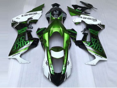 Green & White Custom 2017-2023 CBR1000RR Motorcycle Fairing