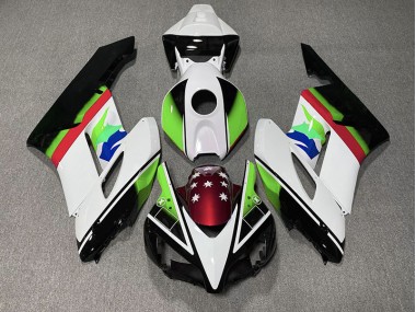 Green and Red Flag 2004-2005 CBR1000RR Motorcycle Fairing