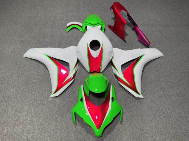 Green and Red Gloss 2008-2011 CBR1000RR Motorcycle Fairing