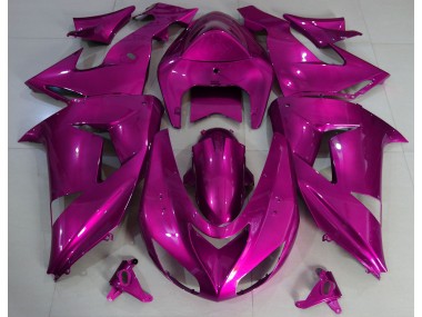 Hot Pink Plain 2006-2007 ZX10R Motorcycle Fairing
