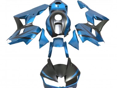 Light Blue and Matte Black 2013-2023 CBR600RR Motorcycle Fairing
