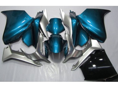 Light Blue and Silver 2010-2013 VFR1200 Motorcycle Fairing