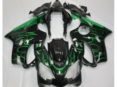 Light Green Flame 2004-2007 CBR600 F4i Motorcycle Fairing