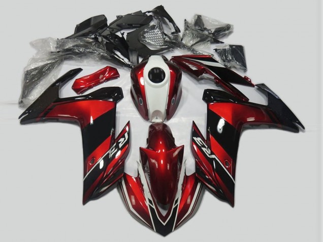 Maroon and Black 2015-2018 R3 Motorcycle Fairing