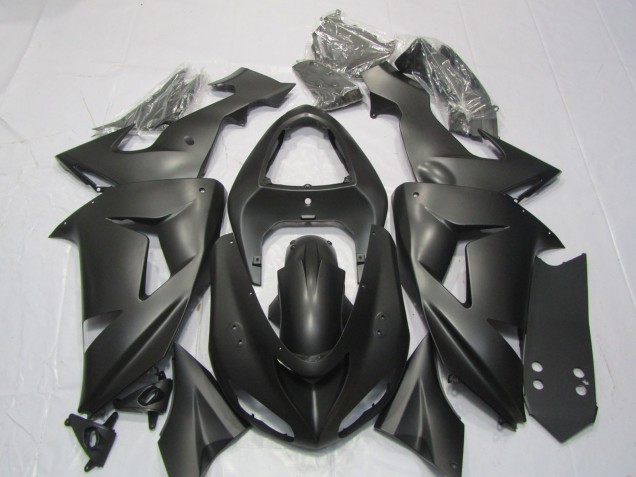 Matte Black 2006-2007 ZX10R Motorcycle Fairing