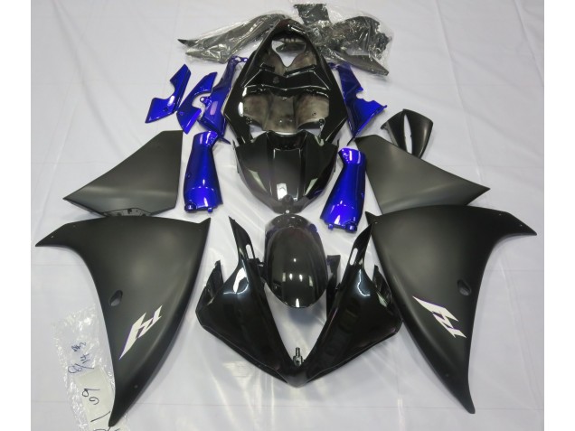 Matte Black & Blue 2009-2011 R1 Motorcycle Fairing