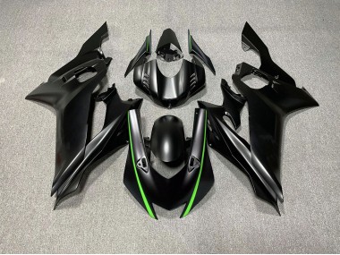 Matte Black & Green Accents 2017-2021 R6 Motorcycle Fairing
