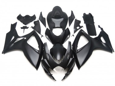Matte Black OEM Custom Style 2006-2007 GSXR 600-750 Motorcycle Fairing