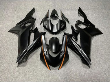 Matte Black & Orange Accents 2017-2021 R6 Motorcycle Fairing