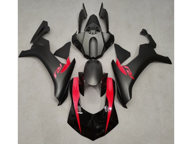 Matte Black & Pearl Red 2015-2019 R1 Motorcycle Fairing