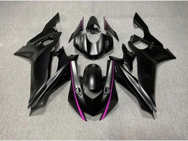 Matte Black & Pink Accents 2017-2021 R6 Motorcycle Fairing