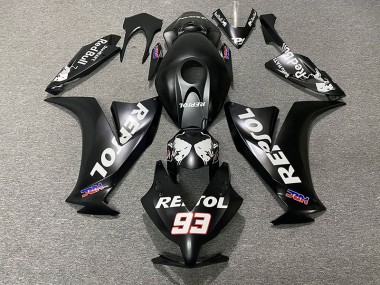 Matte Black Repsol 2012-2016 CBR1000RR Motorcycle Fairing