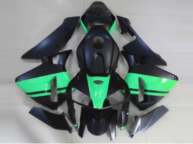 Matte Black & Special Green 2005-2006 CBR600RR Motorcycle Fairing