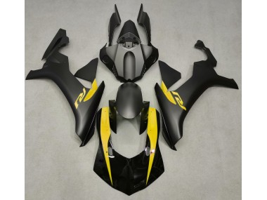 Matte Black & Yellow 2015-2019 R1 Motorcycle Fairing