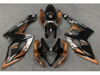 Matte Black and Bronze 2005-2006 GSXR 1000 Motorcycle Fairing