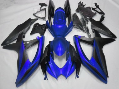 Matte Blue No R 2008-2010 GSXR 600-750 Motorcycle Fairing