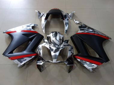 Matte and Camo 2002-2012 VFR800 Motorcycle Fairing
