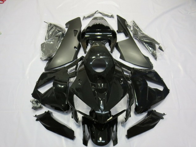 Matte and Gloss Black 2005-2006 CBR600RR Motorcycle Fairing