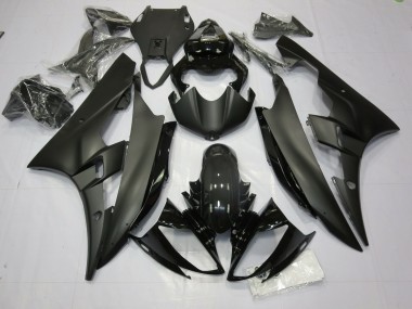 Matte and Gloss Black 2006-2007 R6 Motorcycle Fairing