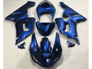 Metallic Blue 2005-2006 ZX6R Motorcycle Fairing