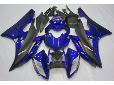Metallic Blue & Black 2006-2007 R6 Motorcycle Fairing