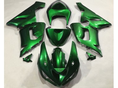 Metallic Green 2005-2006 ZX6R Motorcycle Fairing
