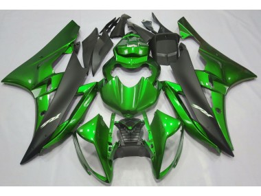 Metallic Green & Black 2006-2007 R6 Motorcycle Fairing
