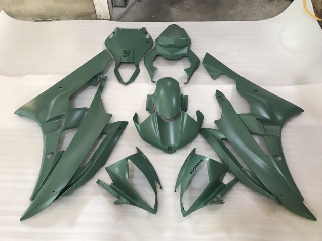 Military Green 2006-2007 R6 Motorcycle Fairing