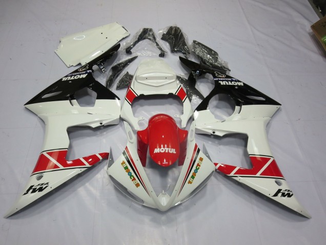 Motul Red and Black 2005 R6 Motorcycle Fairing