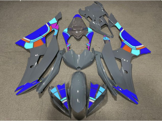 Nardo and Blue Design 2008-2016 R6 Motorcycle Fairing