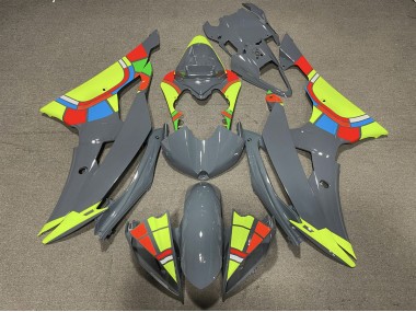 Nardo and High Viz Yellow Design 2008-2016 R6 Motorcycle Fairing