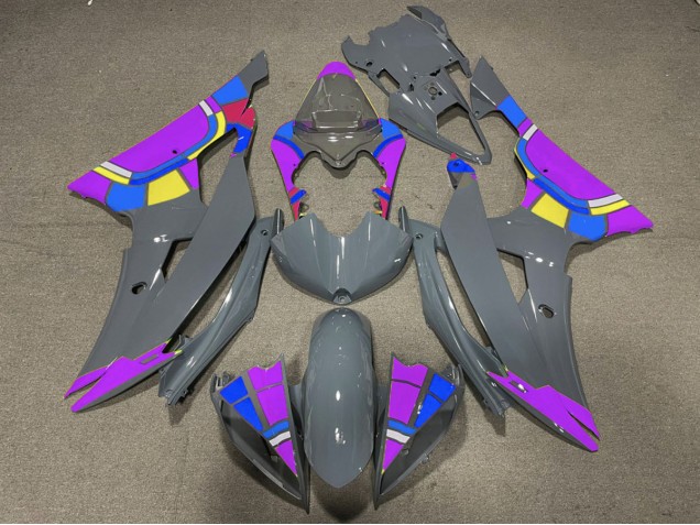 Nardo and Purple Design 2008-2016 R6 Motorcycle Fairing