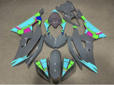 Nardo and Teal Design 2008-2016 R6 Motorcycle Fairing