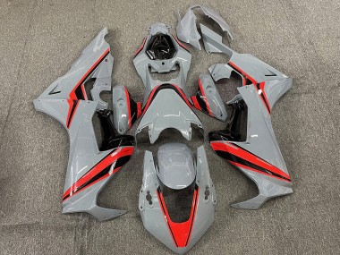 Nardo with Red Stripes 2017-2023 CBR1000RR Motorcycle Fairing