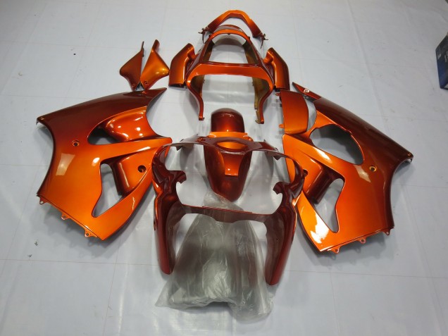 Orange 2000-2002 ZX6R Motorcycle Fairing