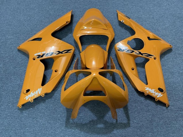 Orange 2003-2004 ZX6R Motorcycle Fairing