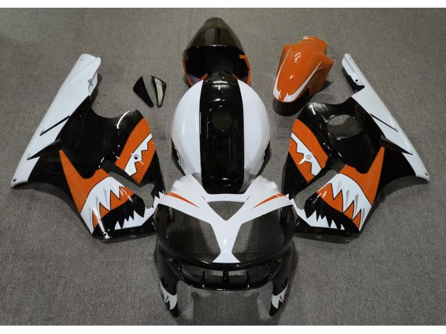 Orange Shark 2002-2005 ZX12R Motorcycle Fairing