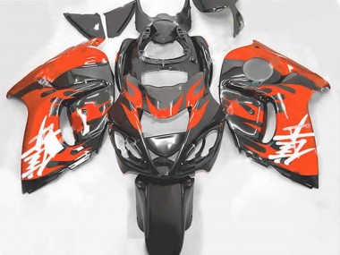 Orange and Grey 2008-2020 GSXR 1300 Hayabusa Motorcycle Fairing