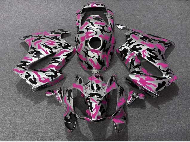 Pink Camo 2002-2012 VFR800 Motorcycle Fairing
