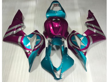 Pink Captain America 2007-2008 CBR600RR Motorcycle Fairing