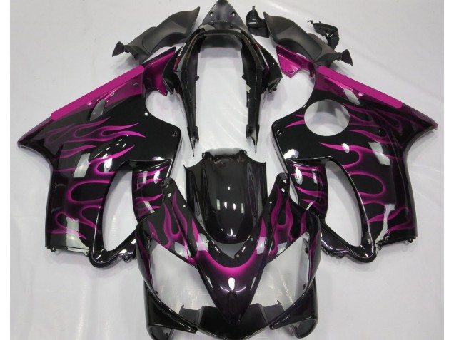 Pink Flame 2004-2007 CBR600 F4i Motorcycle Fairing