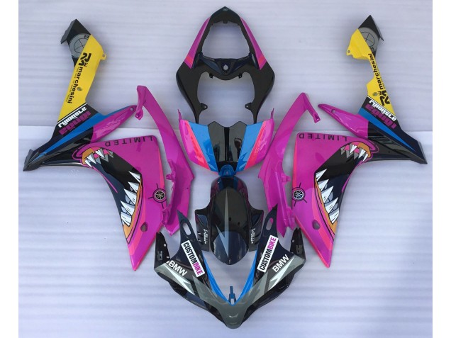 Pink Shark 2007-2008 R1 Motorcycle Fairing