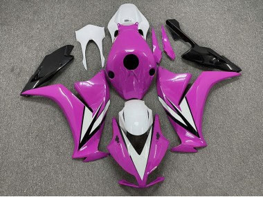 Pink with White 2012-2016 CBR1000RR Motorcycle Fairing