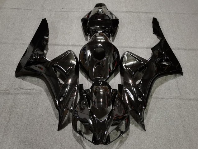 Plain Gloss Black 2006-2007 CBR1000RR Motorcycle Fairing